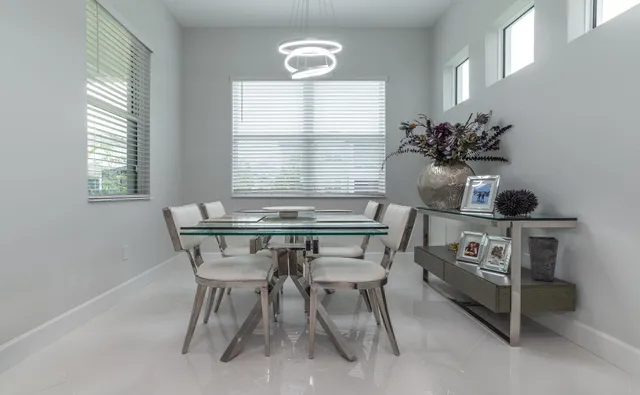 a room with a window and gym equipment