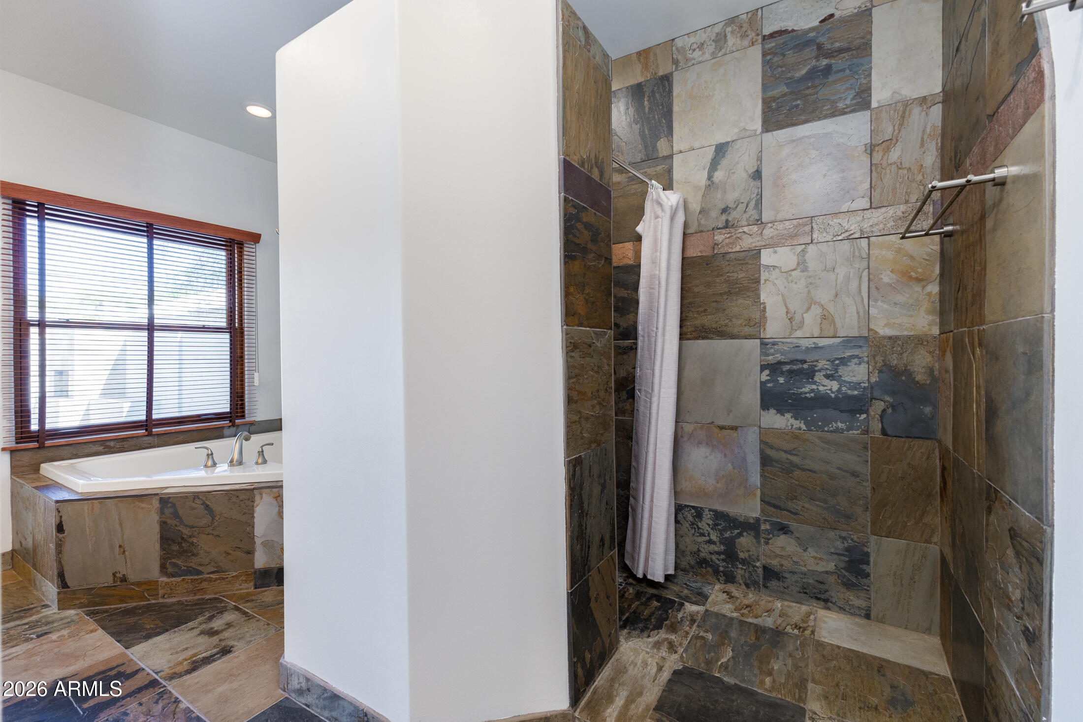 2517 North 8th Street Phoenix, AZ 85006 - Photo 19 of 48 a bathroom with a shower and a sink