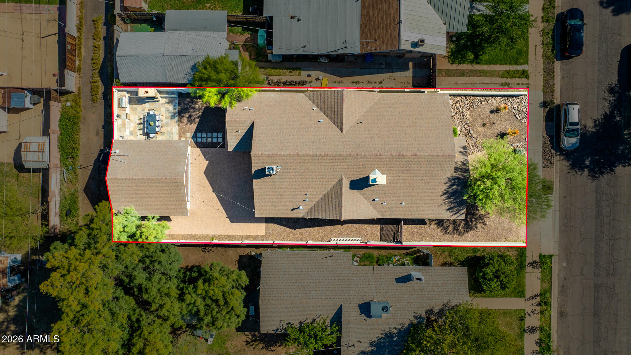 2517 North 8th Street Phoenix, AZ 85006 - Photo 39 of 48 an aerial view of a house with yard