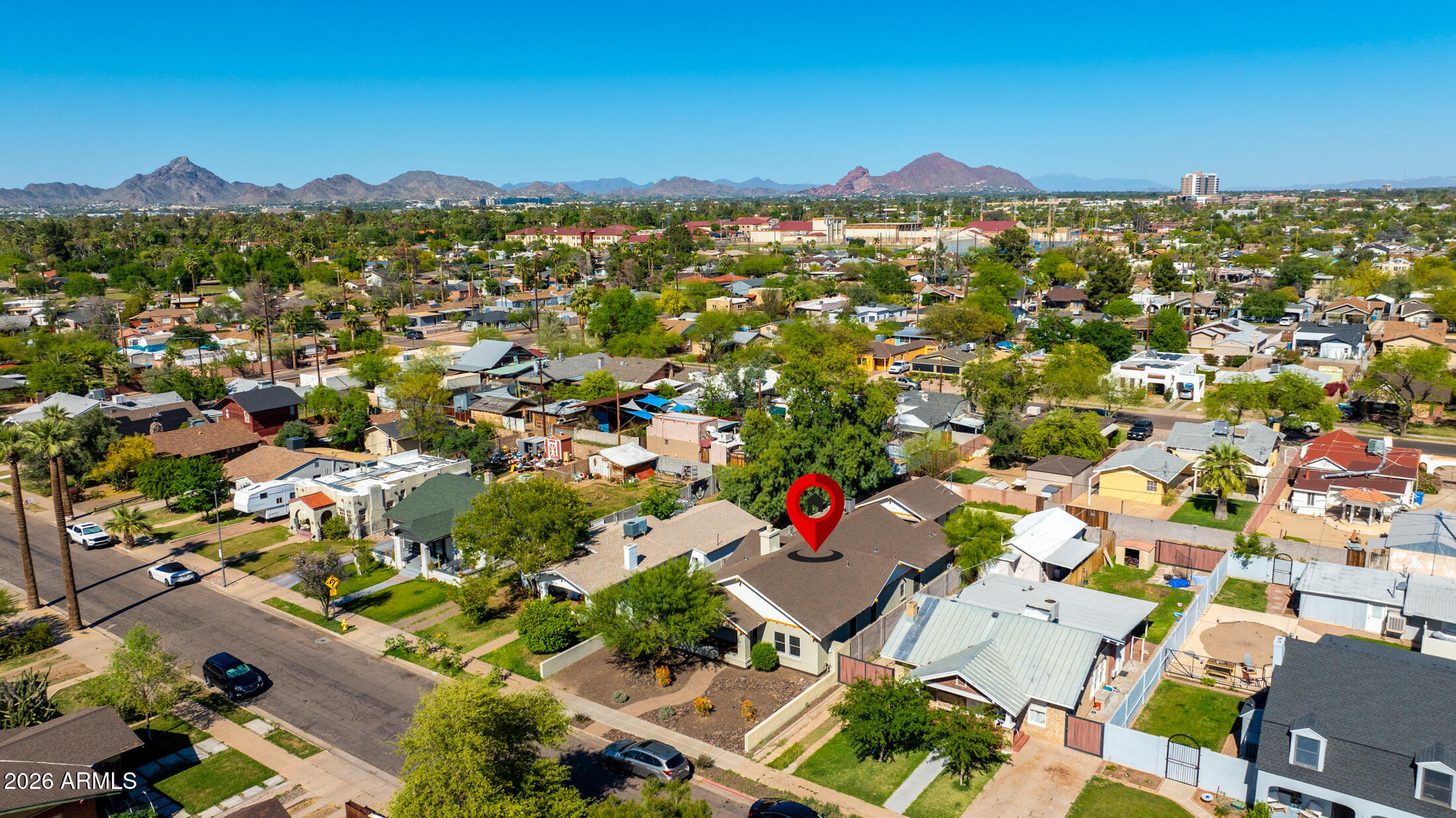 2517 North 8th Street Phoenix, AZ 85006 - Photo 46 of 48 an aerial view of a city