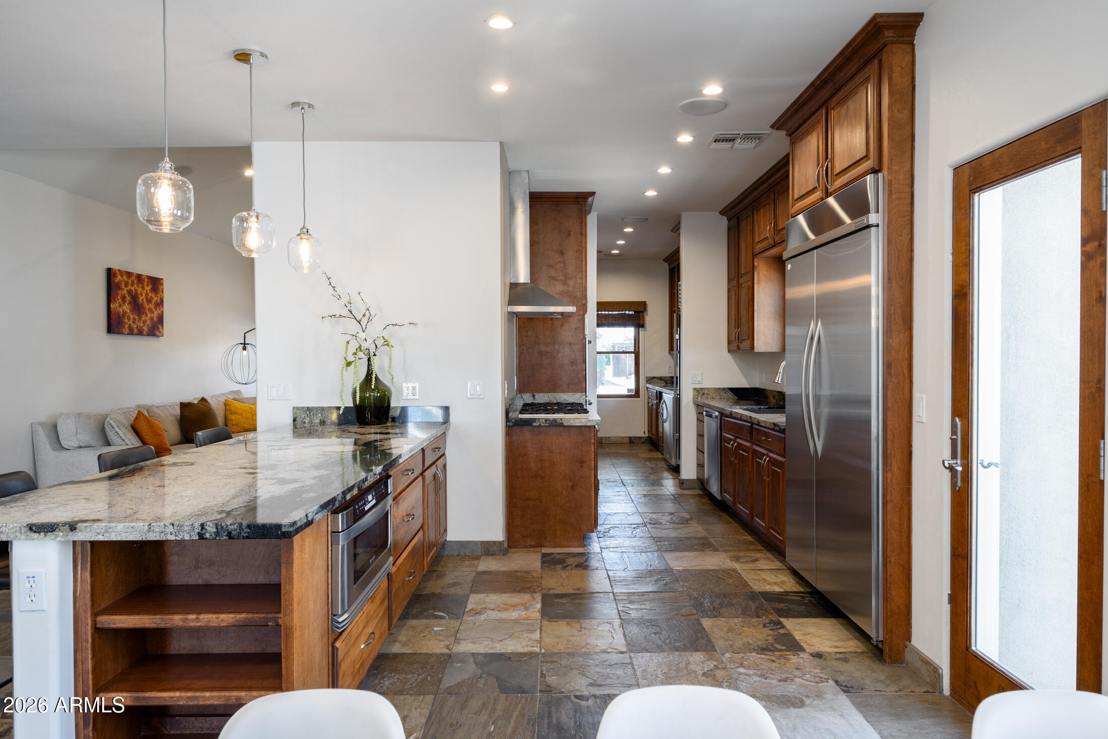 2517 North 8th Street Phoenix, AZ 85006 - Photo 10 of 48 a kitchen with granite countertop lots of counter top space