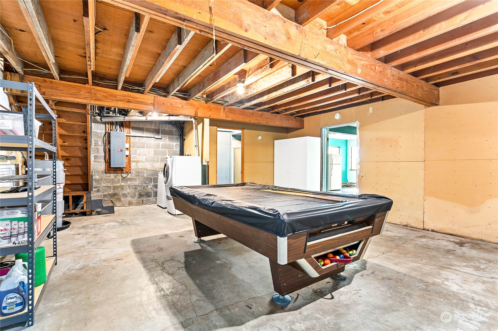 6402 Goodwin Road Everson, WA 98247 - Photo 26 of 39 a room with pool table and windows
