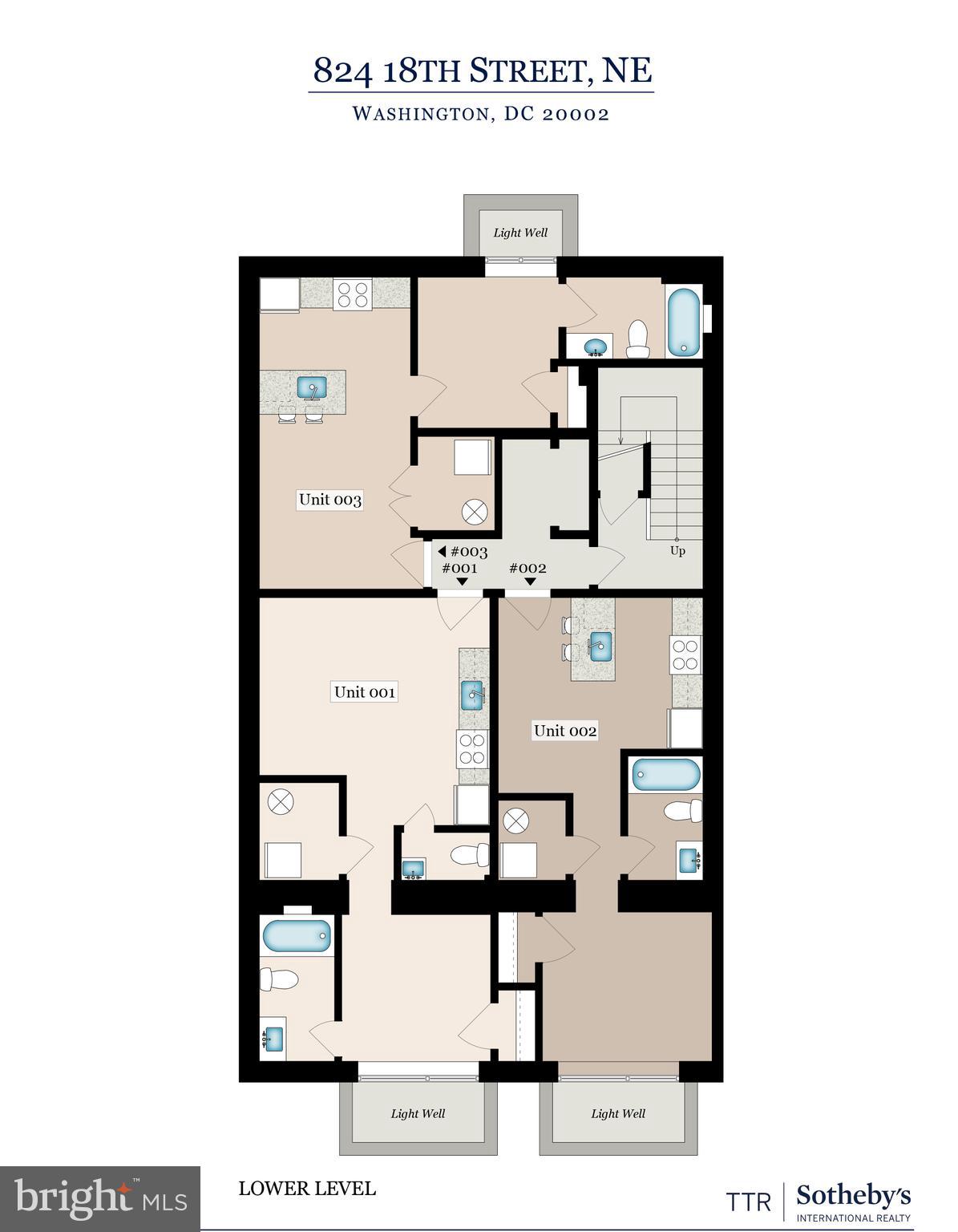 824 18th Street Northeast, Unit 2 Washington, DC 20002 - Photo 4 of 15 a picture of a floor plan