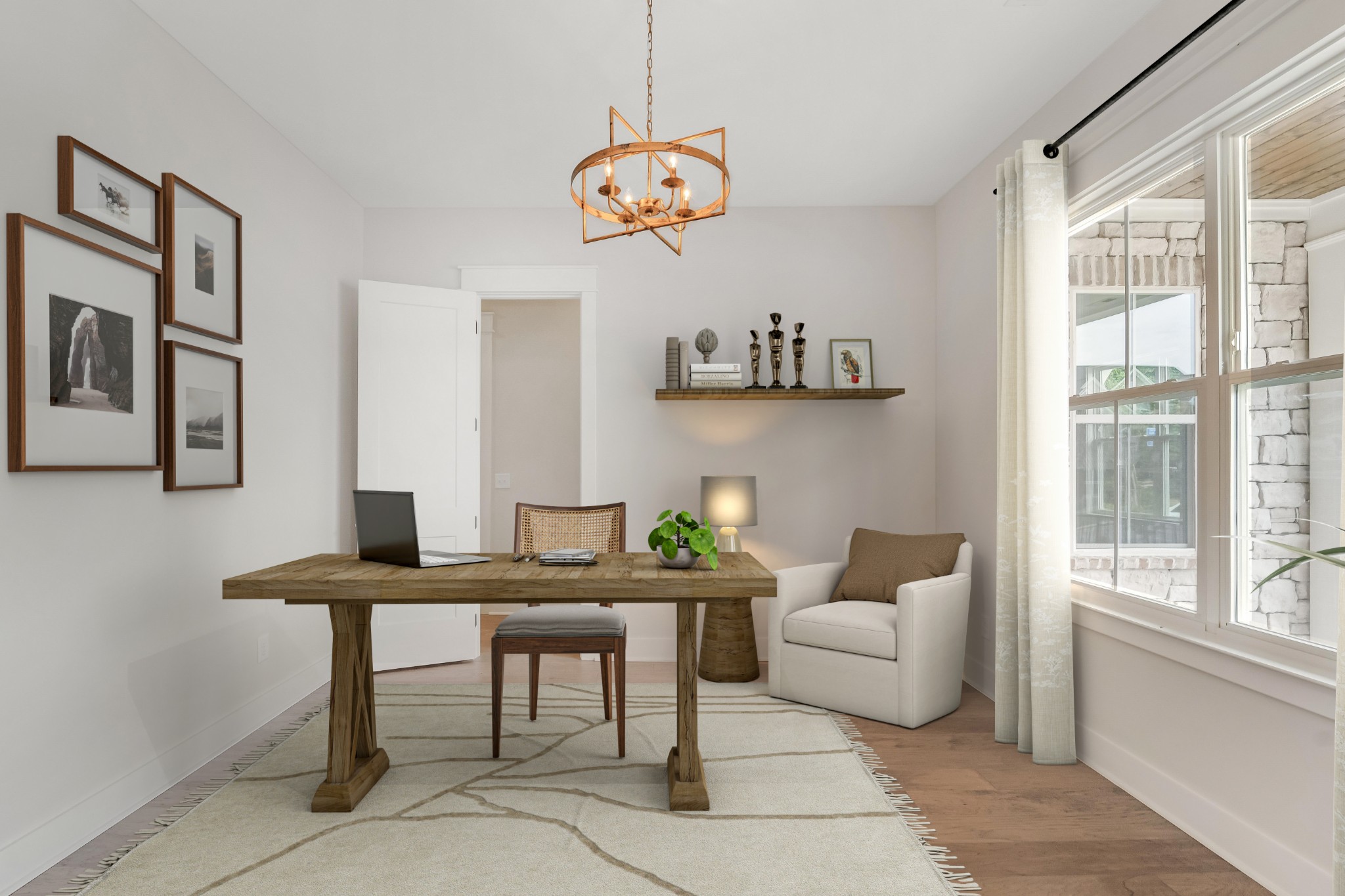 349 Bournemouth Lane Hermitage, TN 37076 - Photo 16 of 60 a view of a dining room with furniture window and outside view