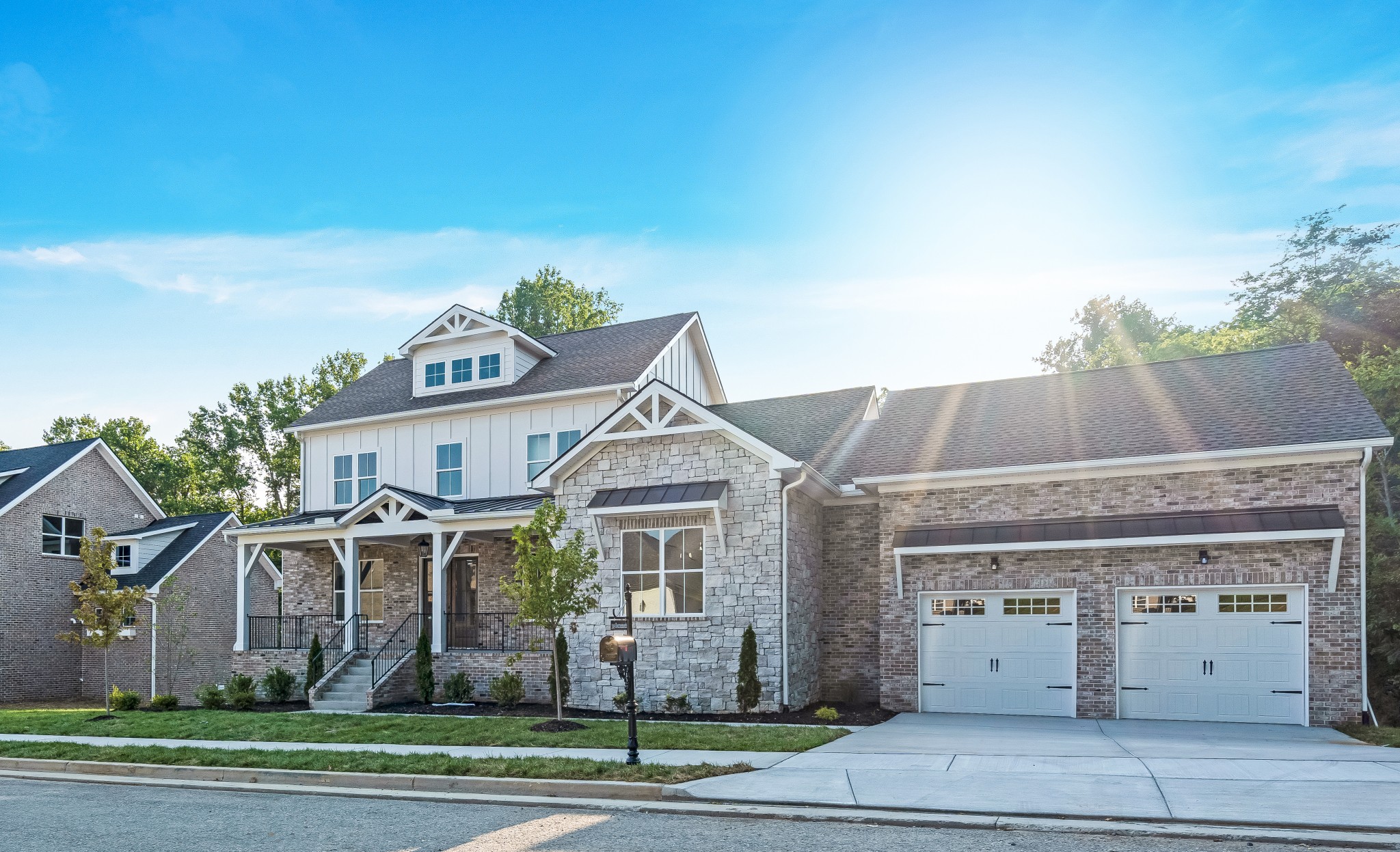 349 Bournemouth Lane Hermitage, TN 37076 - Photo 3 of 60 a front view of a house with a garden