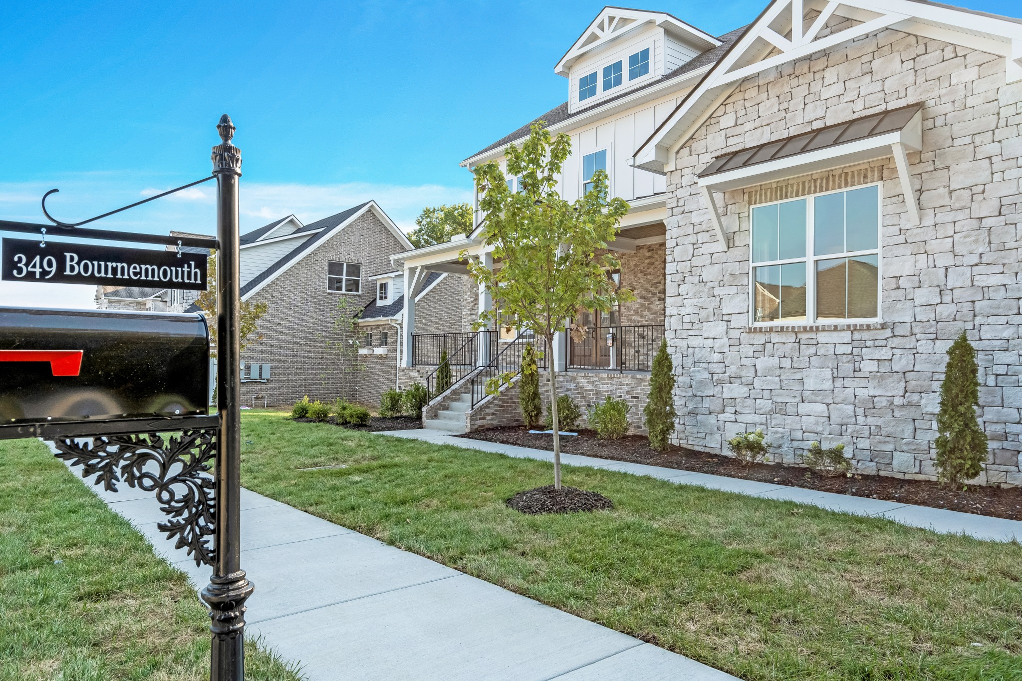 349 Bournemouth Lane Hermitage, TN 37076 - Photo 5 of 60 a front view of a house with a garden