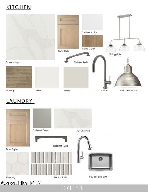 1061 Crown Pointe Drive Hampstead, NC 28443 - Photo 11 of 40 Lot 54 - Kitchen_Laundry