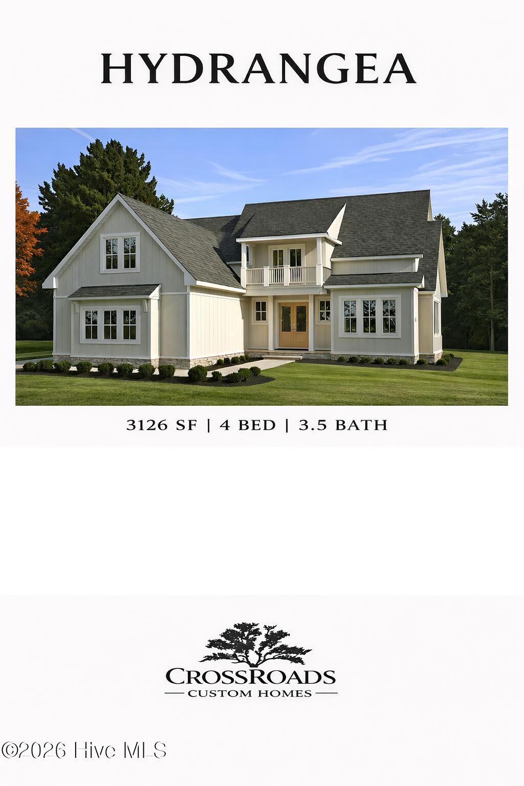 1061 Crown Pointe Drive Hampstead, NC 28443 - Photo 10 of 40 Lot54 Front Elevation - unbranded