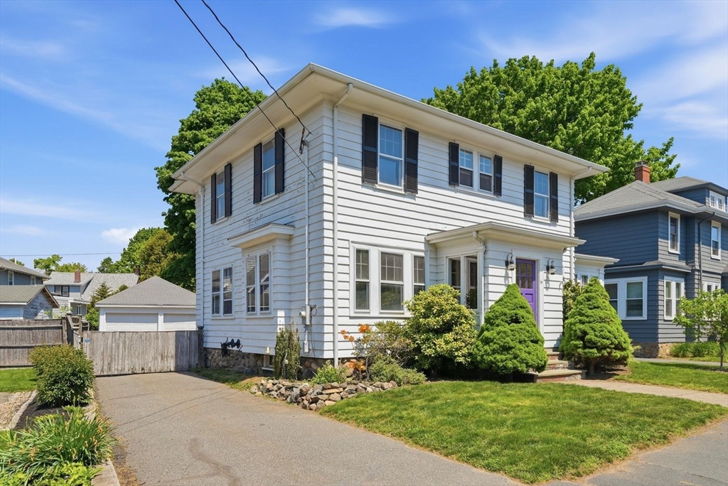 19 Humphrey Street Marblehead, MA 01945 - Photo 28 of 29 a front view of a house with a yard