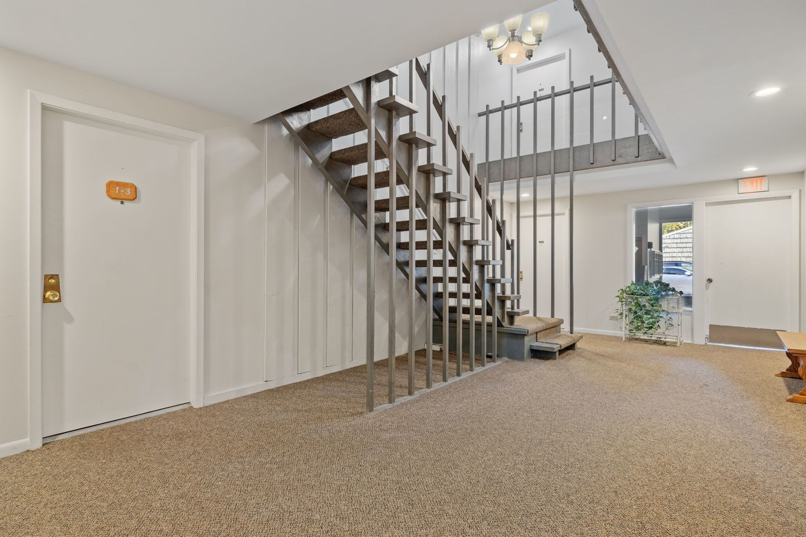 1420 Stonebridge Trail, Unit 13 Wheaton, IL 60189 - Photo 22 of 24 a view of an front door and a stairs