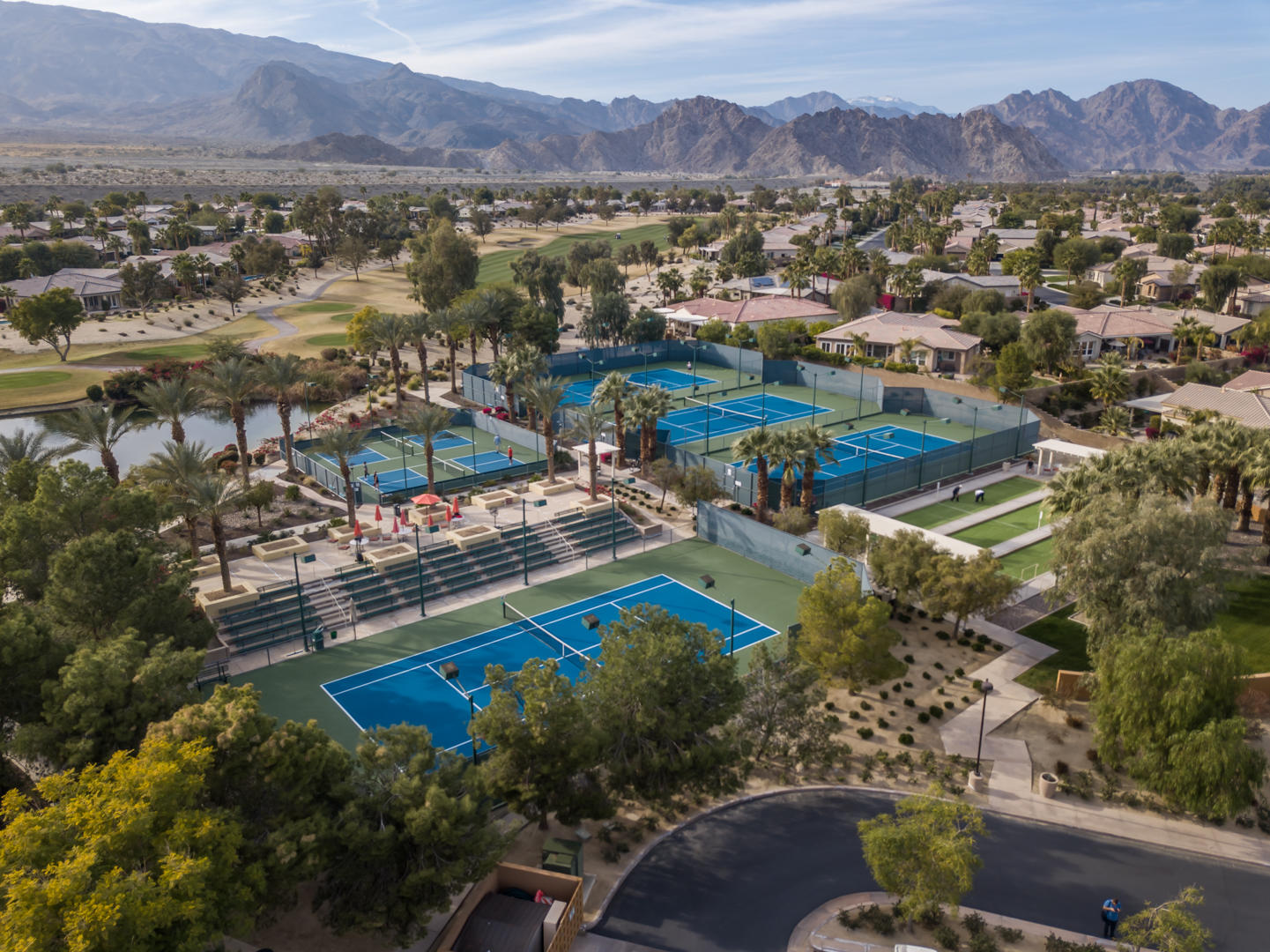 81189 Red Rock Road La Quinta, CA 92253 - Photo 60 of 85 a view of a city with lake