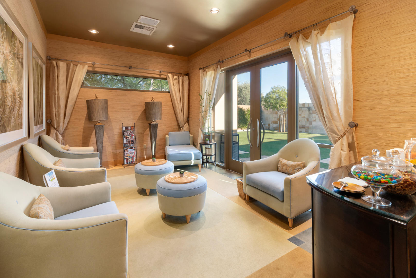 81189 Red Rock Road La Quinta, CA 92253 - Photo 74 of 85 a living room with furniture and a large window