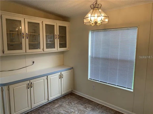 a small space with a window