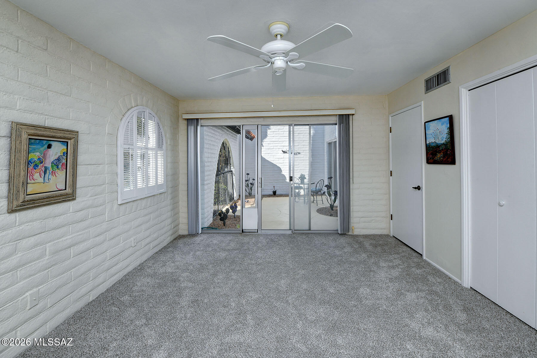 711 West Las Lomitas Road Tucson, AZ 85704 - Photo 22 of 29 BDRM FACING FRONT PATIO. NEW CARPET!
