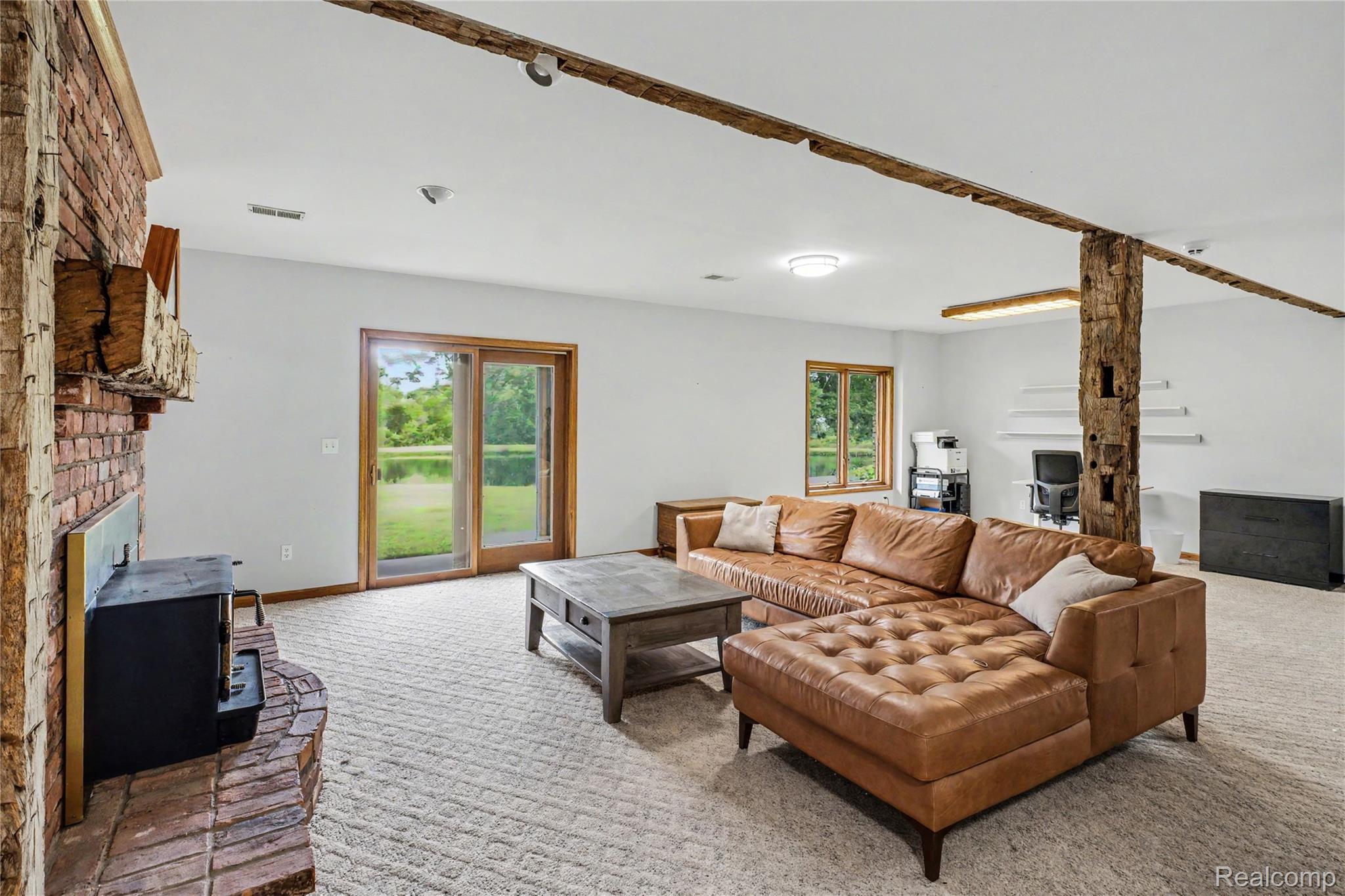 5465 South Lake George Road Metamora, MI 48455 - Photo 34 of 61 Lower level walkout with family room