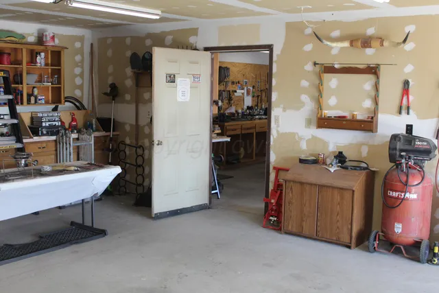 a outdoor space view with a glass door shower and yard