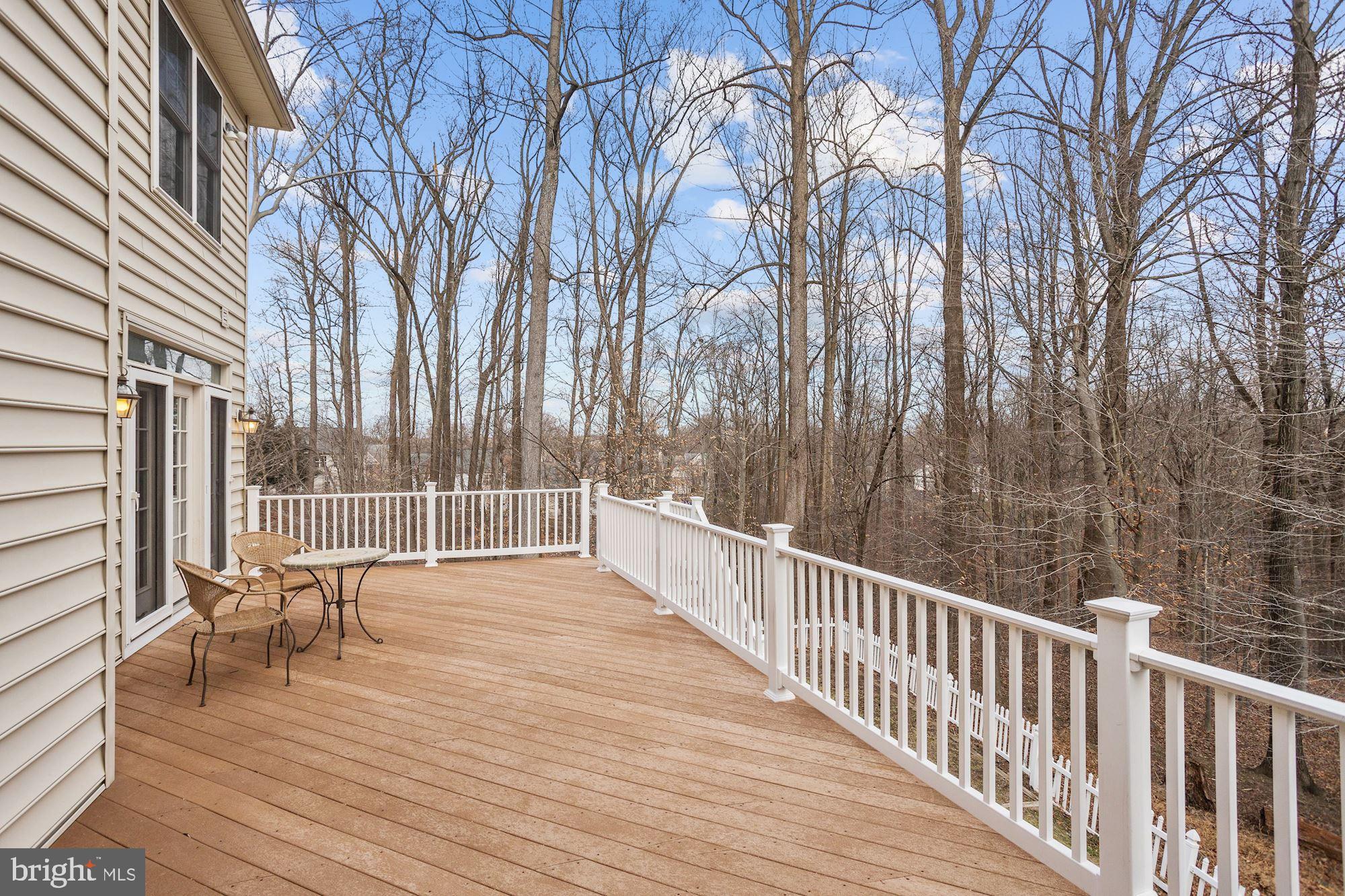 8055 High Castle Road Ellicott City, MD 21043 - Photo 14 of 48 Expansive Trex Deck