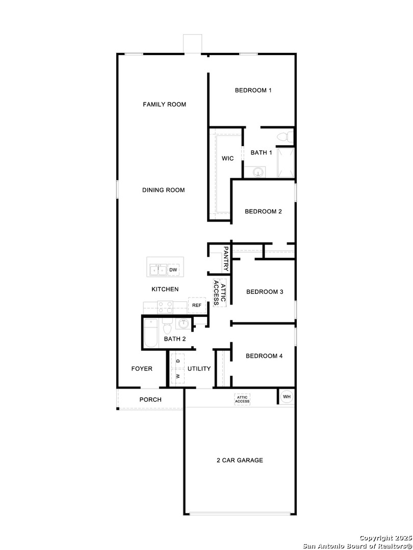 323 Low Pasture Trail Maxwell, TX 78656 - Photo 2 of 40 a picture of a floor plan