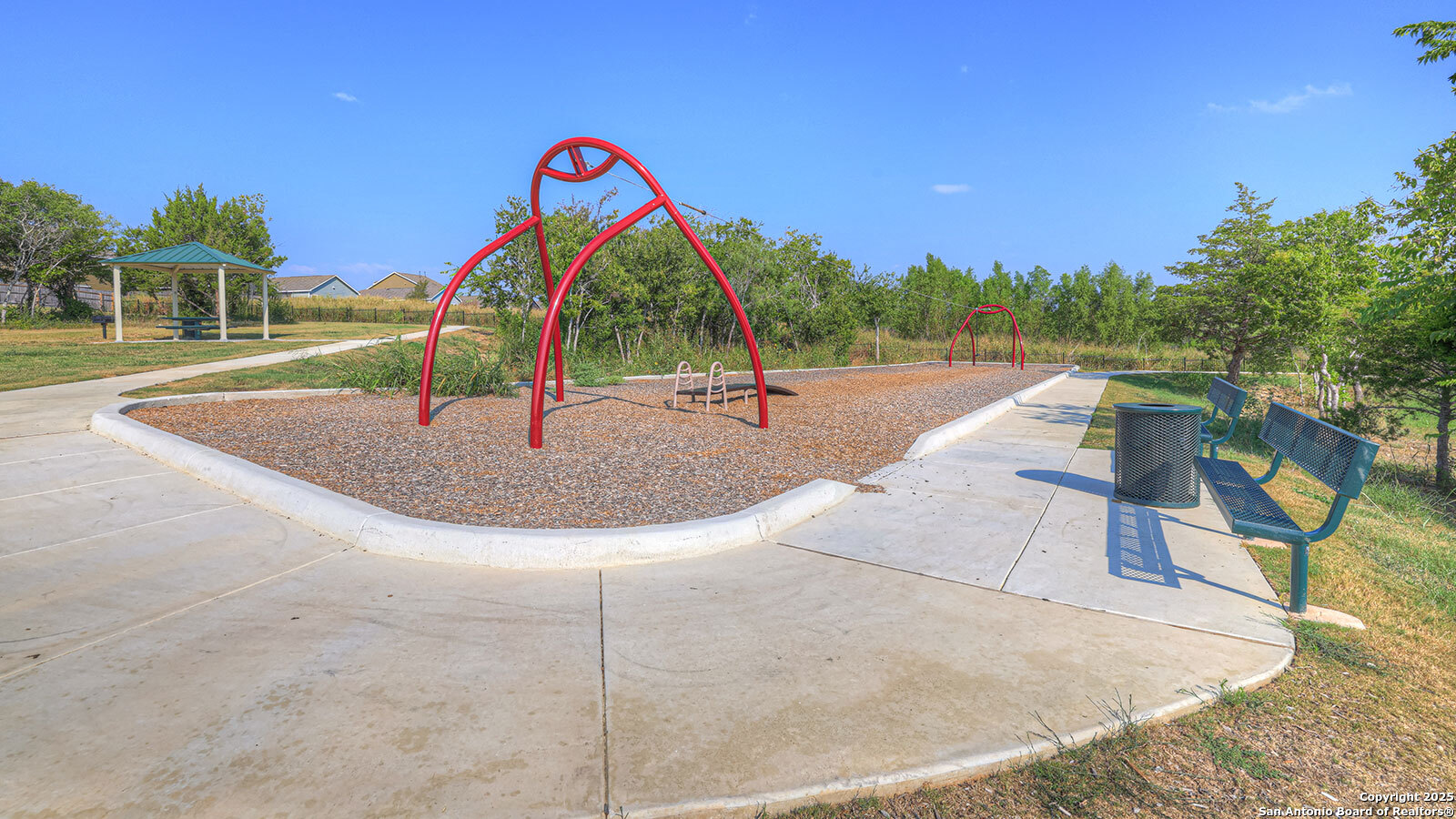 323 Low Pasture Trail Maxwell, TX 78656 - Photo 37 of 40 a view of a park with swings