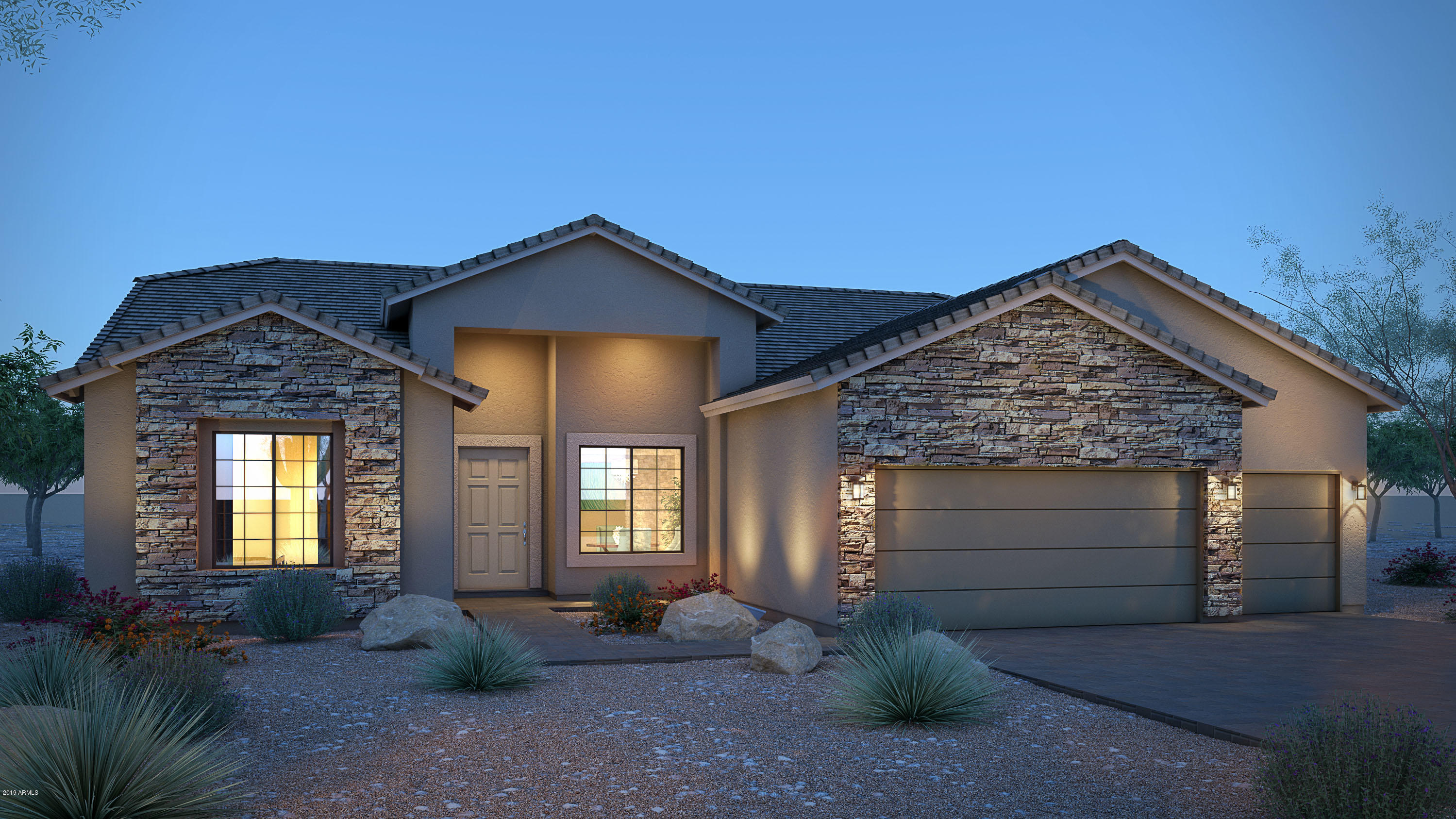17534 East Milton, Unit 5 Rio Verde, AZ 85263 - Photo 4 of 9 2446 A-Twilight_rendering