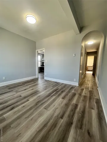 wooden floor in an empty room