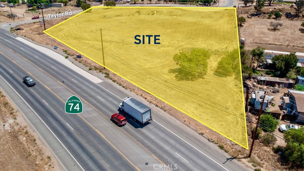 0 Highway 74 Perris, CA 92570 - Photo 4 of 10 a view of swimming pool with a bench and floor to ceiling window