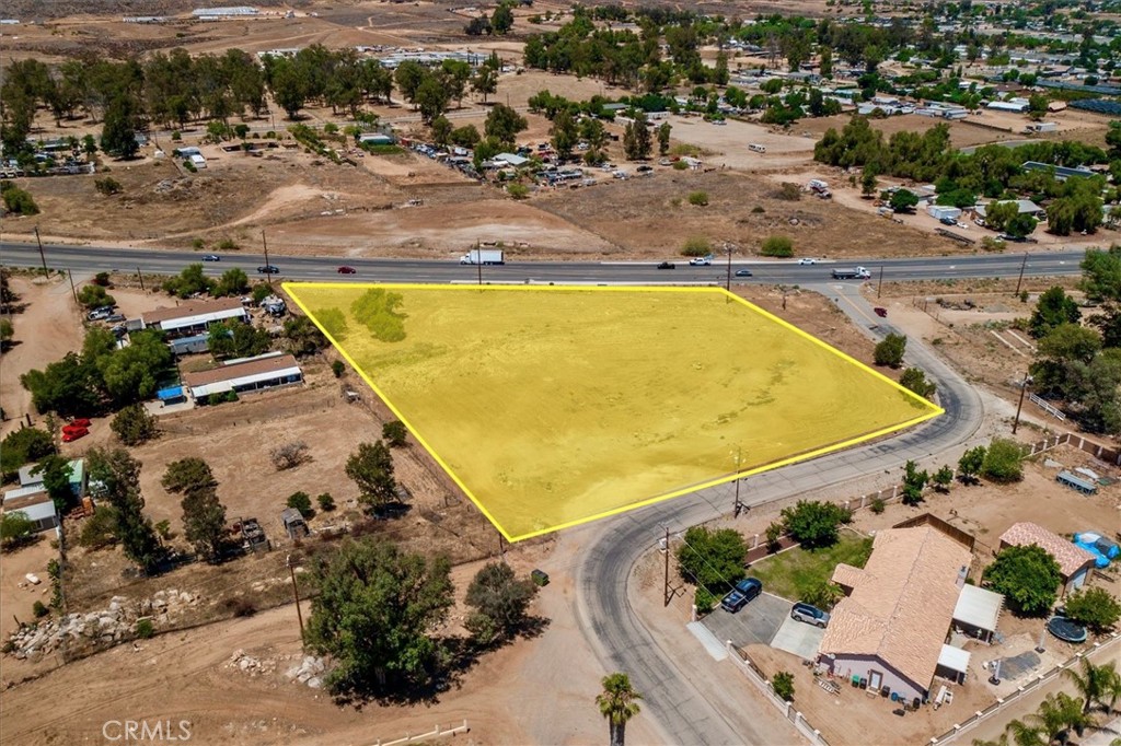 0 Highway 74 Perris, CA 92570 - Photo 5 of 10 an aerial view of residential houses with outdoor space