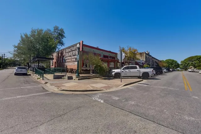 a car parked on the side of the road