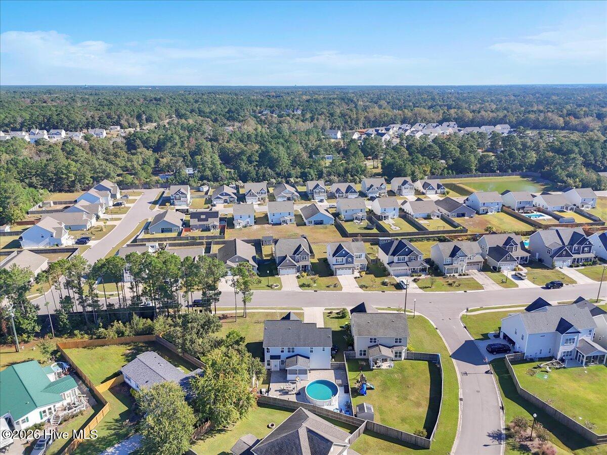 601 Aurora Place Hampstead, NC 28443 - Photo 25 of 28 Drone Aerial