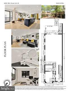 a view of a living room with furniture