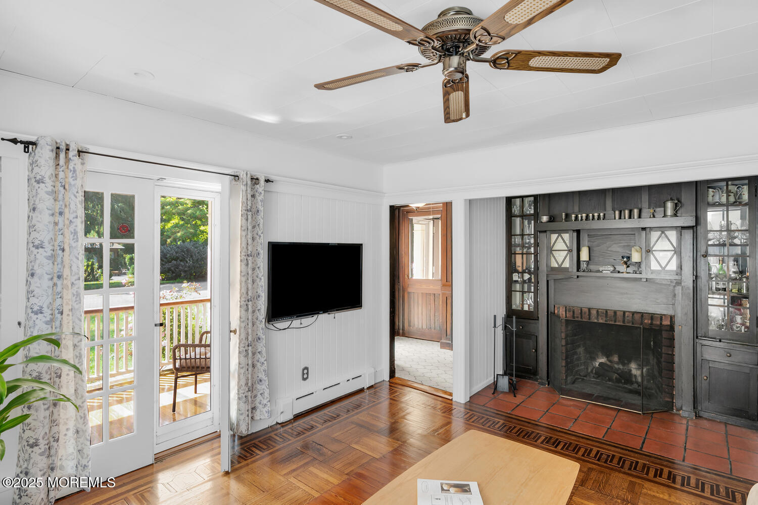 120 Bowne Road Middletown, NJ 07716 - Photo 7 of 25 a living room with furniture and a fireplace