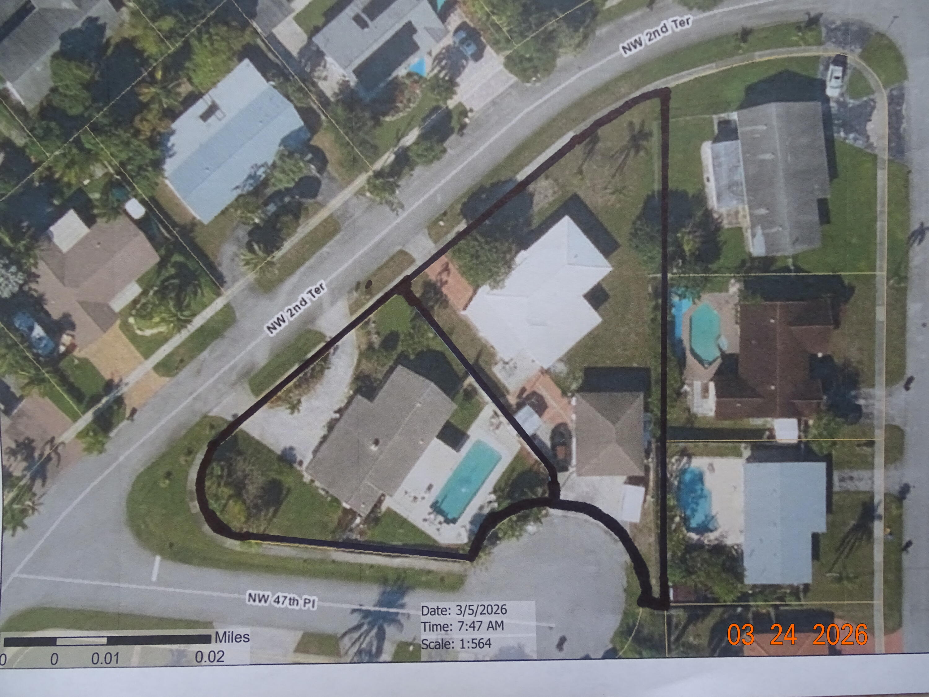 4760 Northwest 2nd Terrace Boca Raton, FL 33431 - Photo 25 of 25 an aerial view of a house