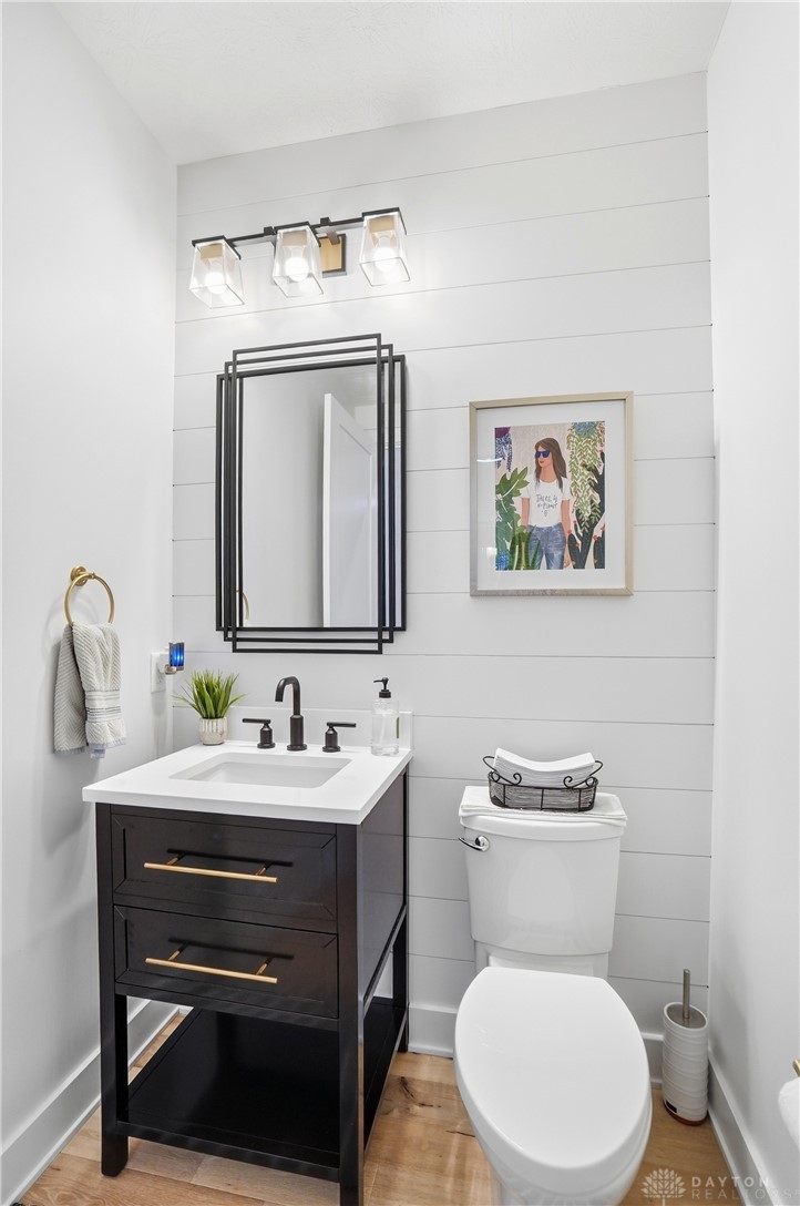 1247 Normandy Rue Dayton, OH 45458 - Photo 38 of 76 This sleek bathroom features a modern vanity and clean design.