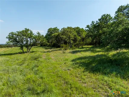 a view of a lake with a city