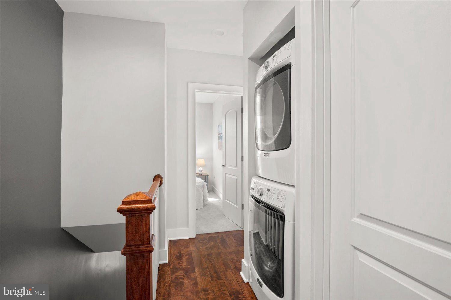 613 Longfellow Street Northwest Washington, DC 20011 - Photo 21 of 42 Laundry Upstairs!