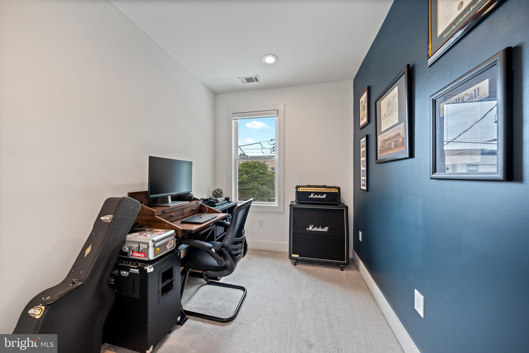 613 Longfellow Street Northwest Washington, DC 20011 - Photo 25 of 42 Third Bedroom/Office