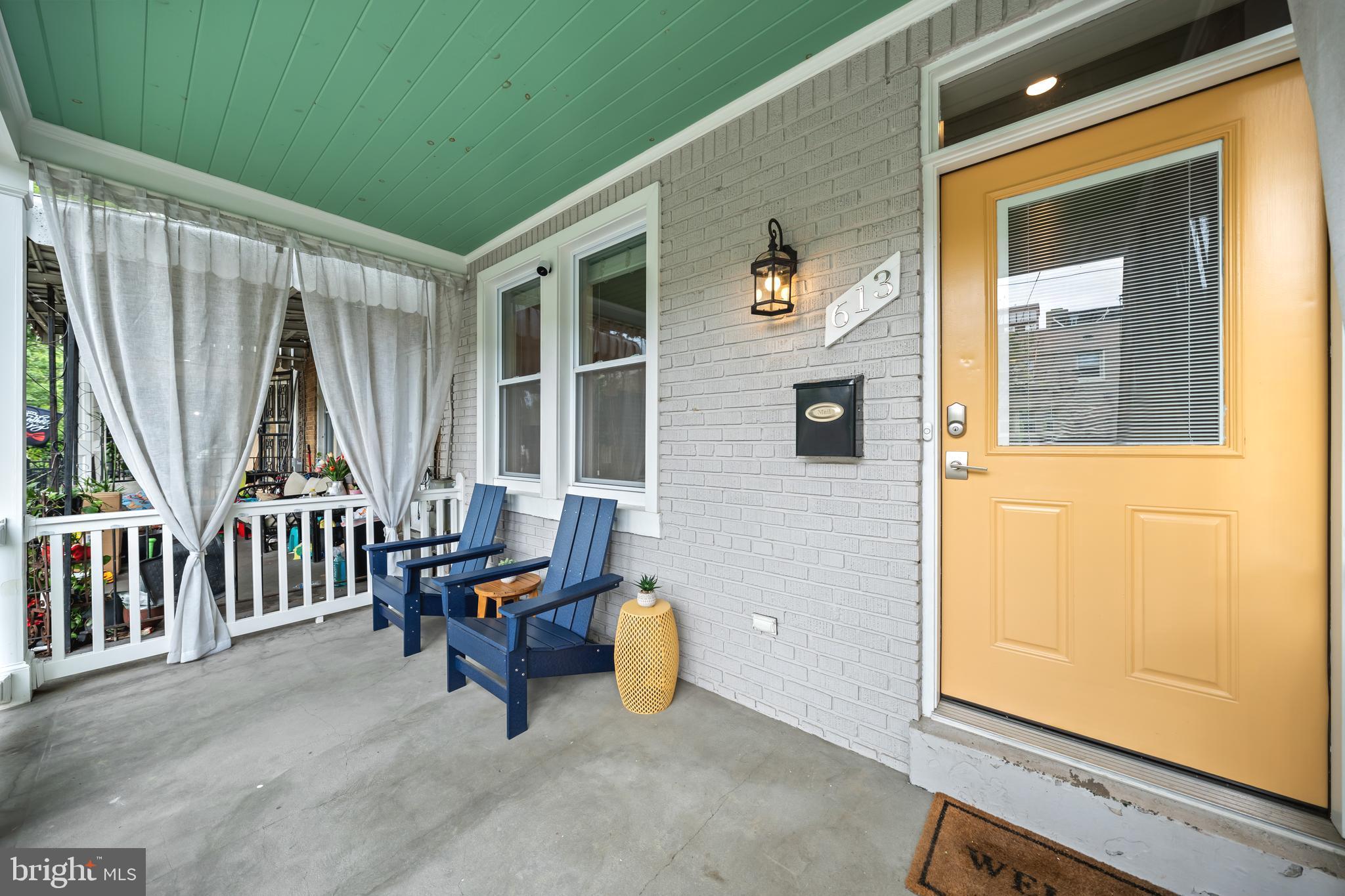 613 Longfellow Street Northwest Washington, DC 20011 - Photo 3 of 42 Great front porch!