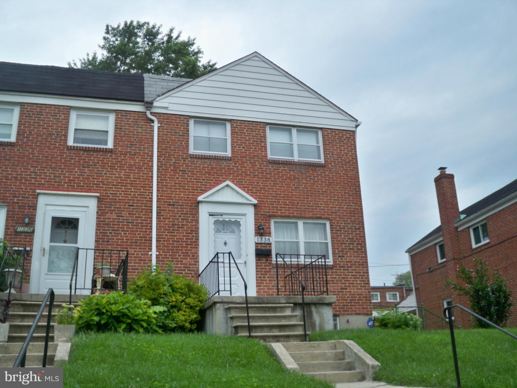 1338 Halstead Road Baltimore, MD 21234 - Photo 1 of 22 a front view of a house with a yard