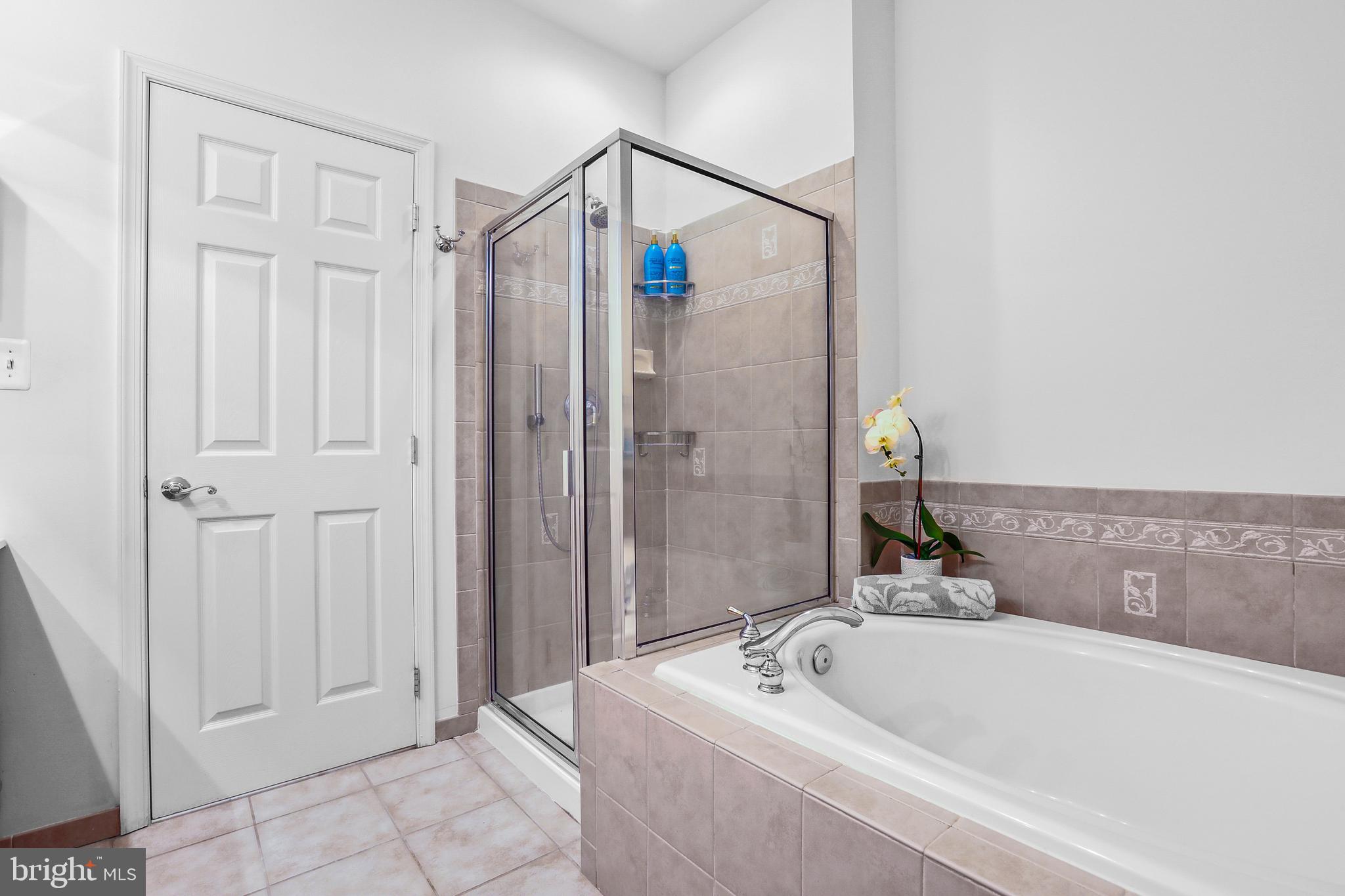 55 Cypress Point Road Mount Holly, NJ 08060 - Photo 24 of 41 Master Bath with Tub and separate shower
