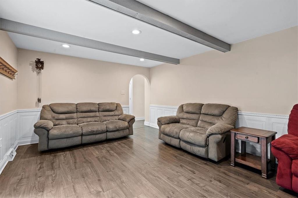 102 Bertley Ridge Drive Coraopolis, PA 15108 - Photo 6 of 24 a living room with furniture and a wooden floor