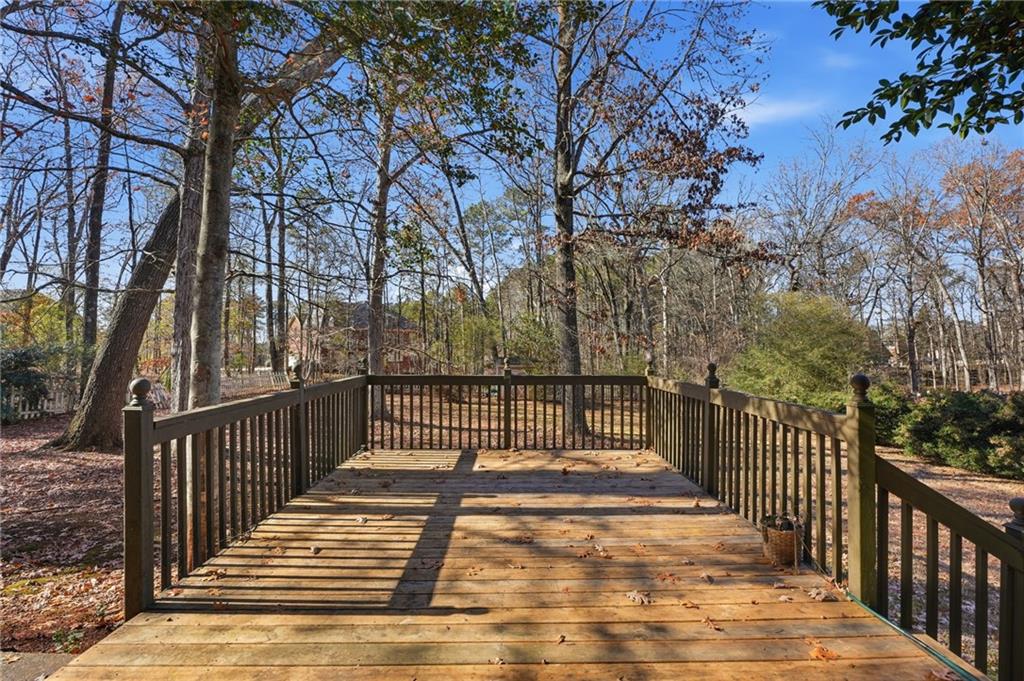 355 Radcliffe Trace Covington, GA 30016 - Photo 27 of 28 a view of a wooden deck