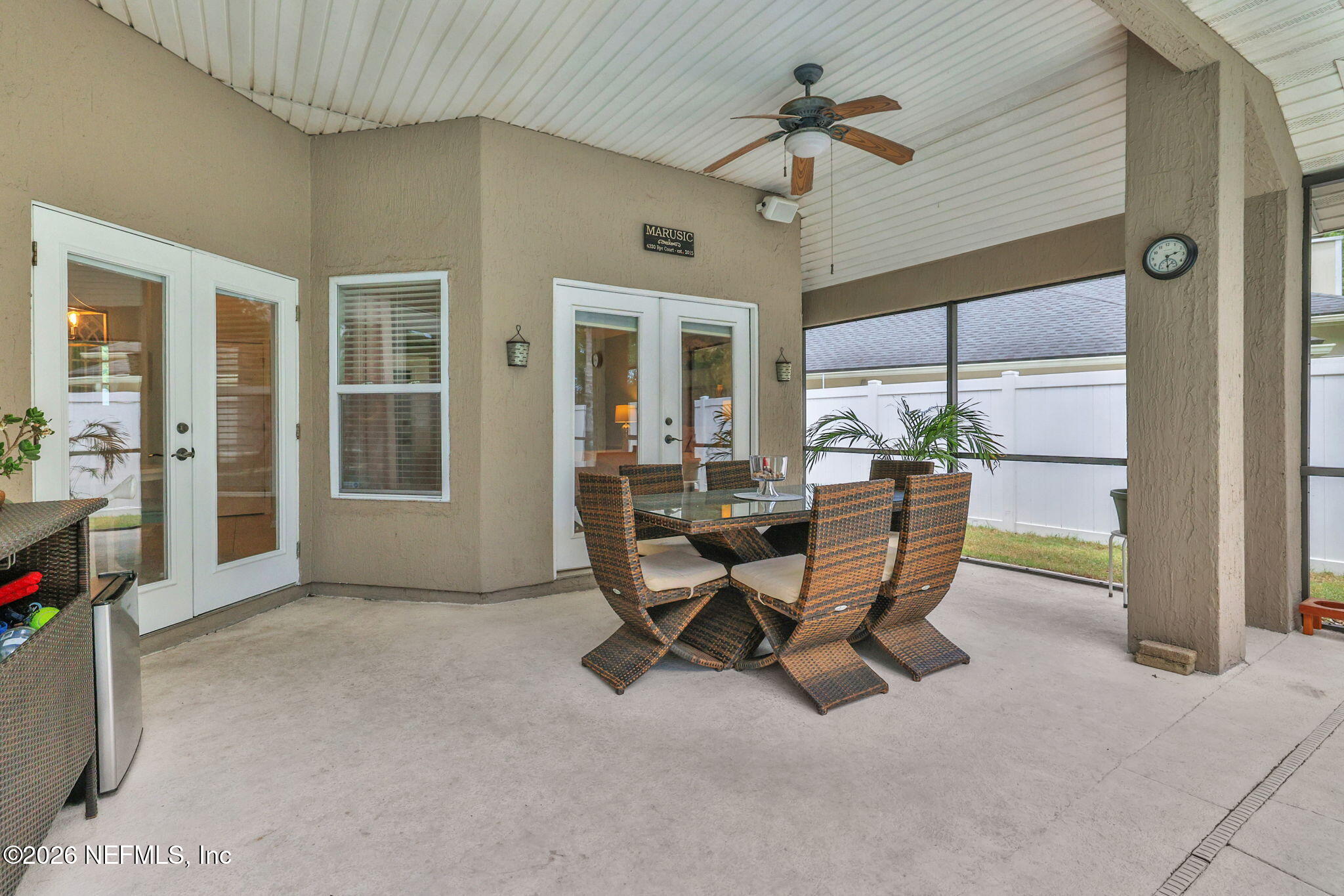 4320 Rye Court St. Johns, FL 32259 - Photo 48 of 60 a dining room with furniture and a floor to ceiling window