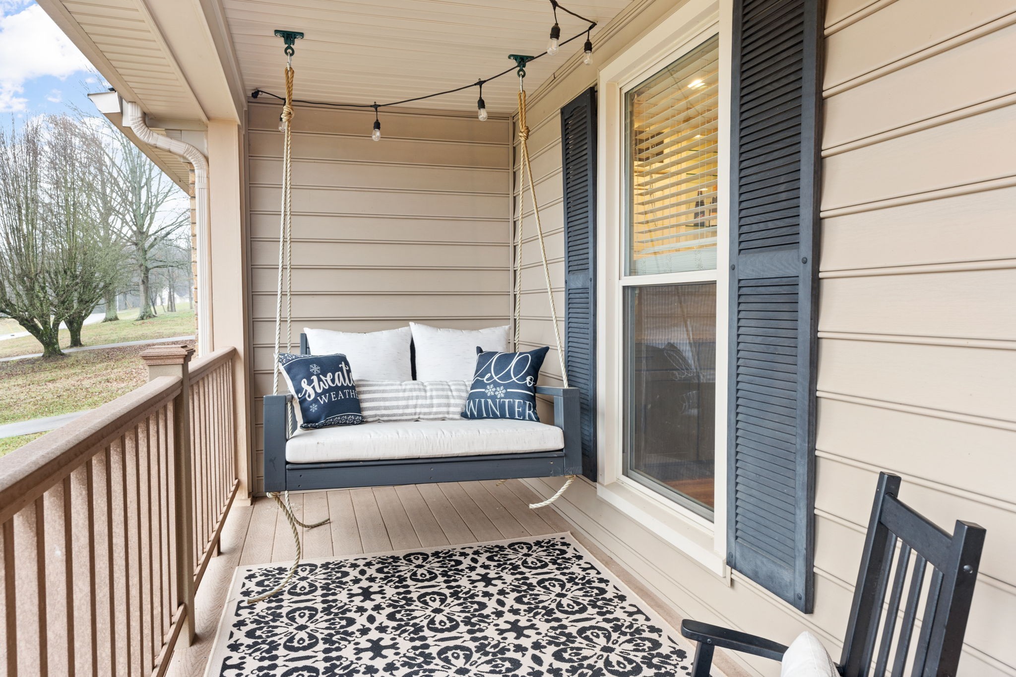 121 Ridgemar Trail Hendersonville, TN 37075 - Photo 5 of 46 a view of a balcony with furniture