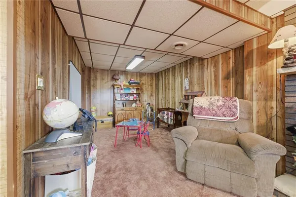 a view of a storage & utility room