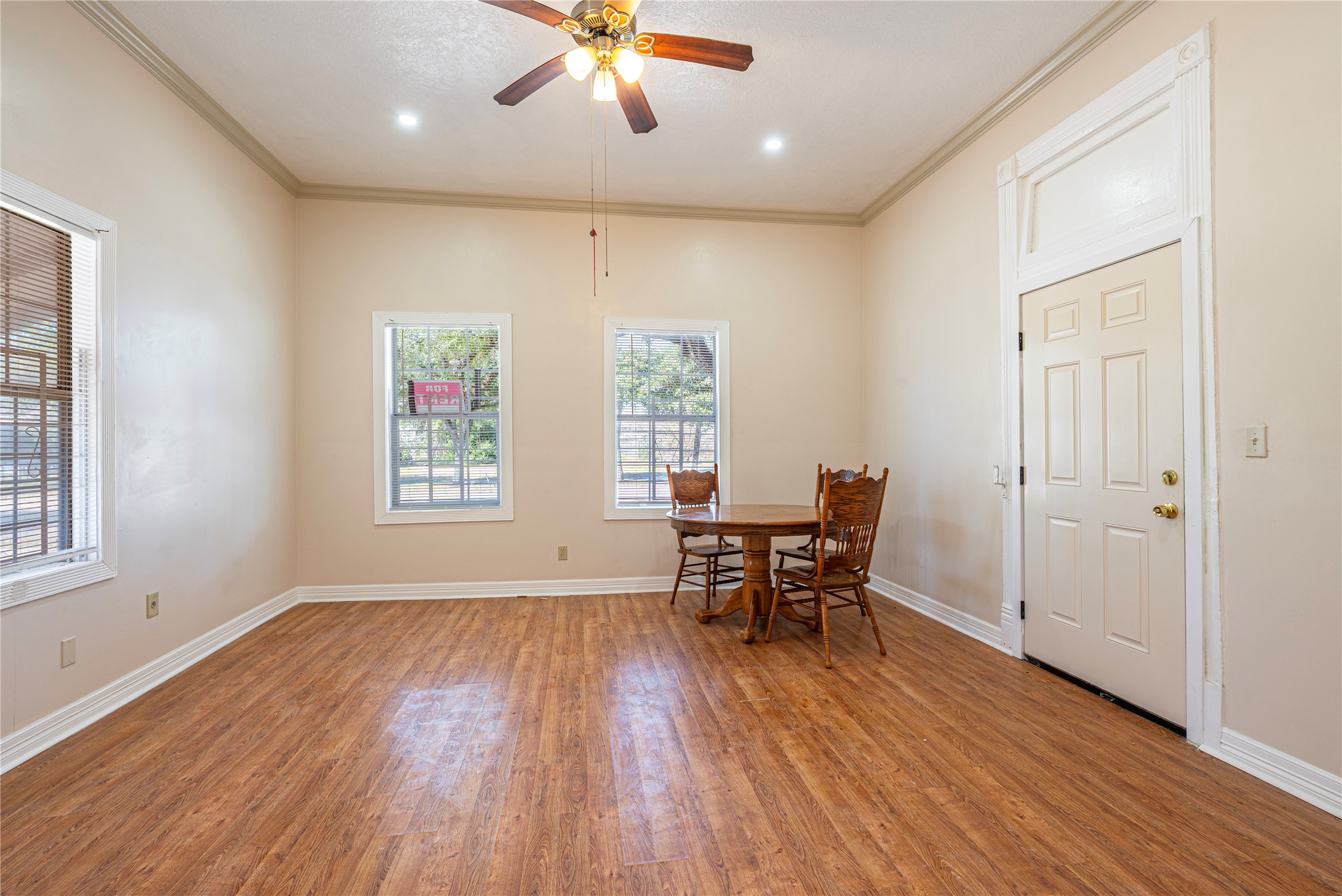 307 York Street, Unit 4 Houston, TX 77003 - Photo 17 of 38 an empty room with wooden floor and windows