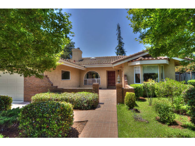 763 Filip Road Los Altos, CA 94024 - Photo 2 of 25 a front view of a house with a yard