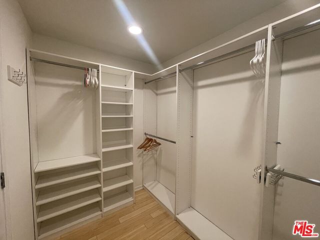 a room with workspace