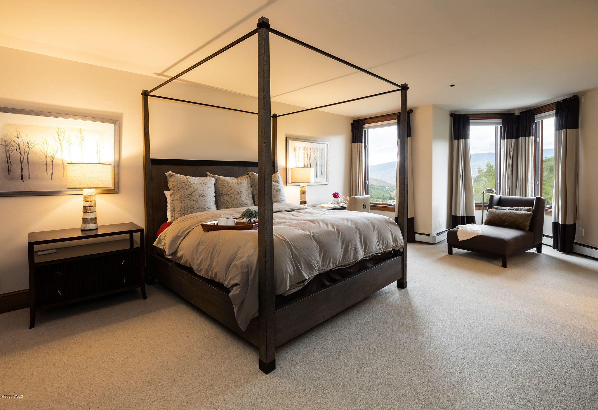 62 Highlands Lane, Unit R602 Beaver Creek, CO 81620 - Photo 12 of 30 a bedroom with a bed couch and a window