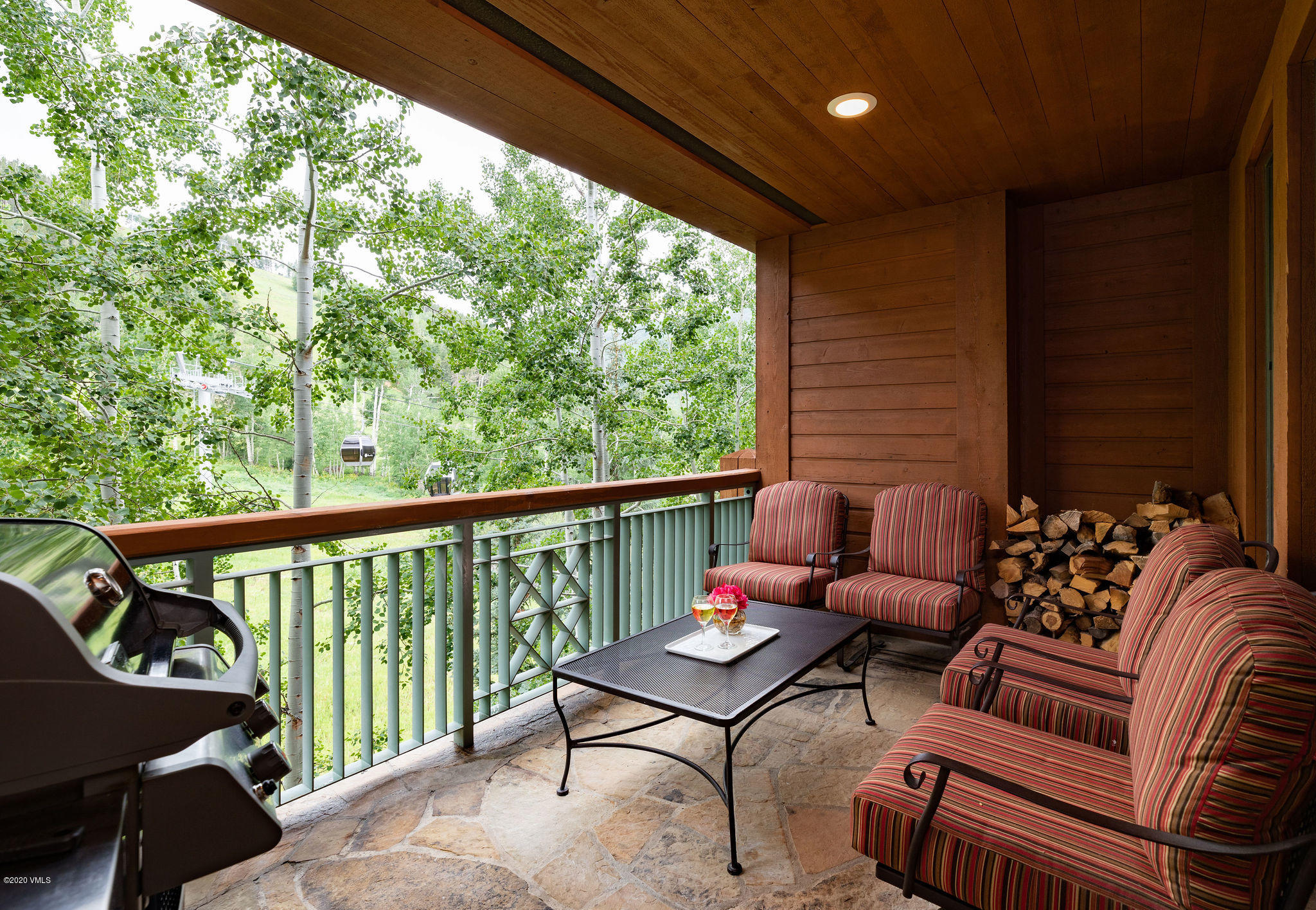 62 Highlands Lane, Unit R602 Beaver Creek, CO 81620 - Photo 2 of 30 a outdoor living space with furniture and a potted plant