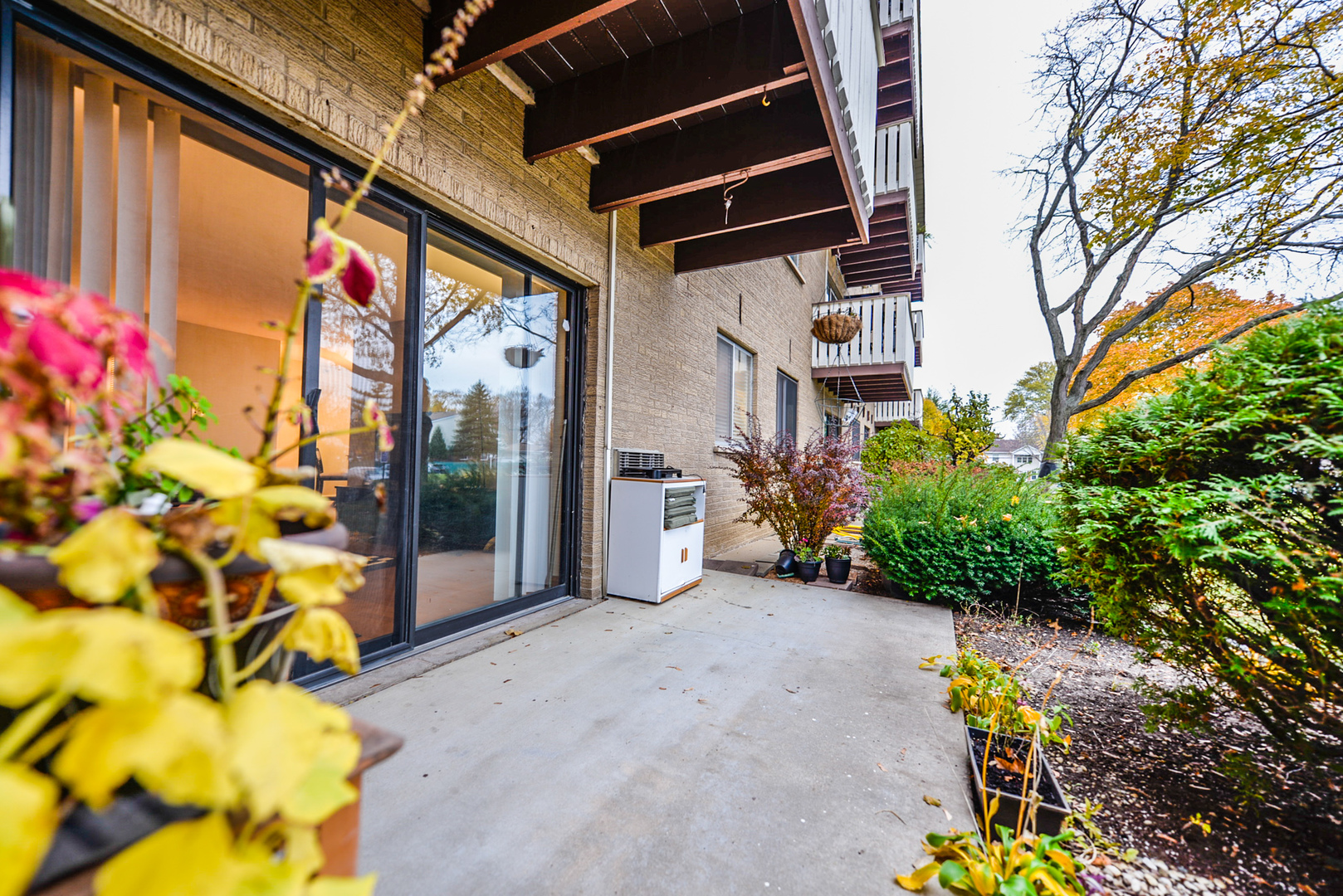 280 North Westgate Road, Unit 128 Mount Prospect, IL 60056 - Photo 29 of 29 a view of an entryway with flower pots